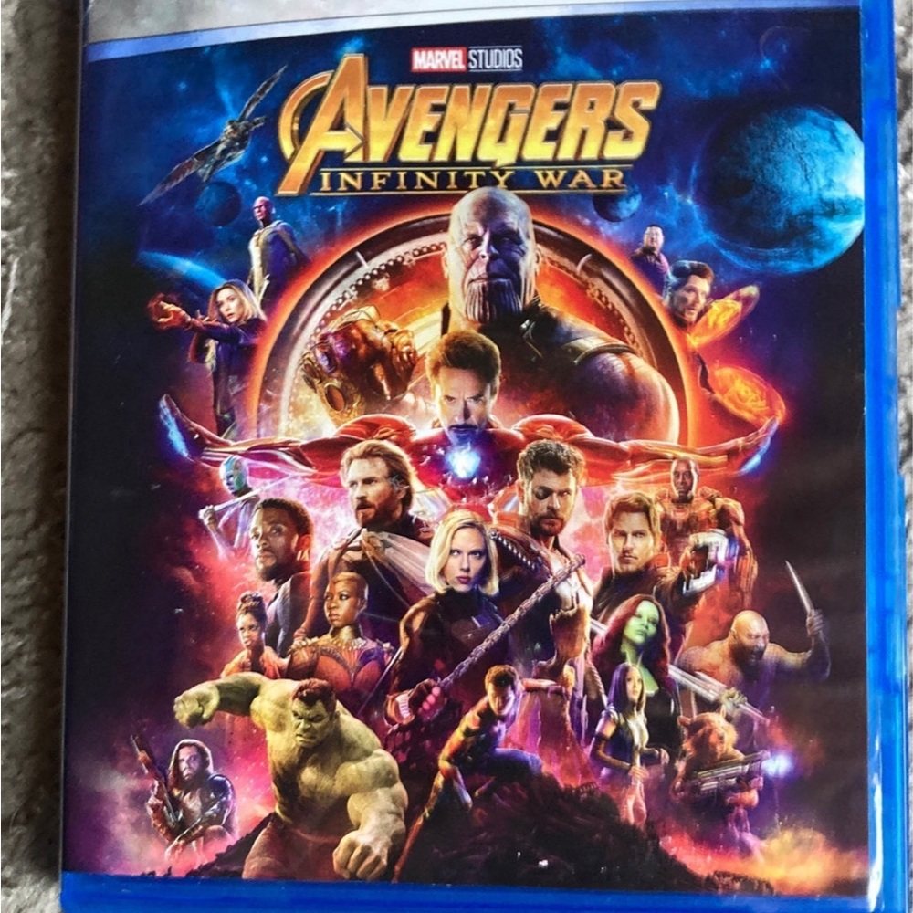 Avengers Infinity War Blu-ray